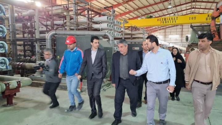70% of the population of Bushehr province is covered by desalination plants/ the water supply capacity of Bushehr province from desalination plants will increase to 245 thousand cubic meters