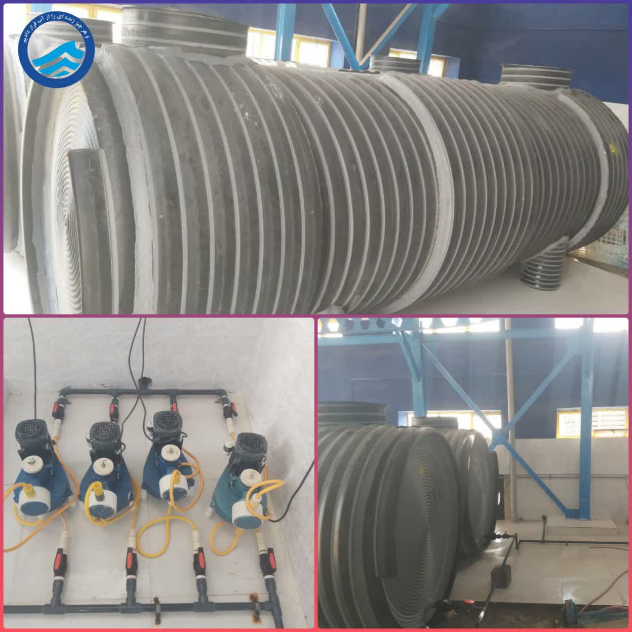 سامانه گند زدایی محولی آب‌ژاول جایگزین سامانه گندزدایی گازی در بوشهر و برازجان شد